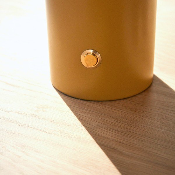 Lampada da tavolo giallo ocra in metallo (altezza totale 41 cm) Hatto – OYOY Living Design-image-4