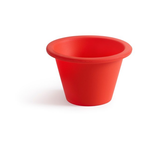 Set di 6 teglie per muffin in silicone rosso Singolo, ⌀ 7,5 cm - Lékué