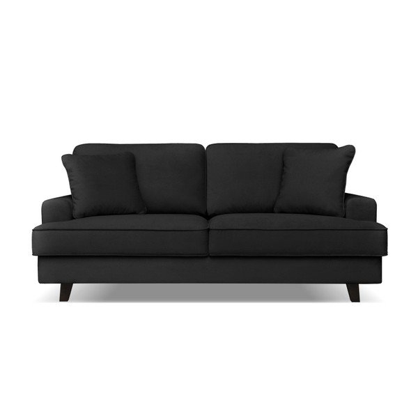 Černá pohovka pro tři Cosmopolitan design Berlin