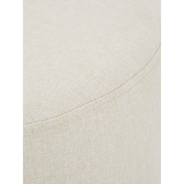 Pouf beige Mara - Westwing Collection-image-1