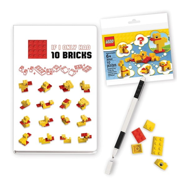 Set di taccuini, penne e kit di cancelleria Classic Ducks - LEGO®
