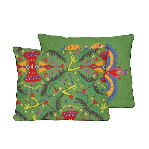 Federa reversibile Tamarindo, 50 x 35 cm - Madre Selva-image-1