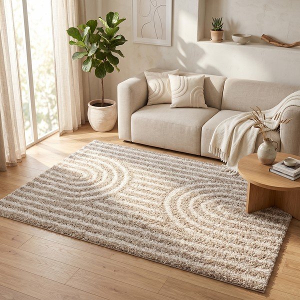 Tappeto beige 120x170 cm Axis - ESTE-image-2