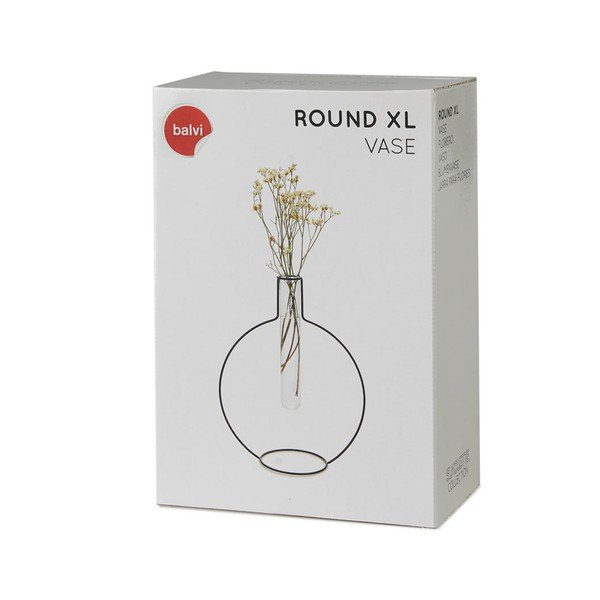 Vaso in vetro nero Silhouette - Balvi-image-2