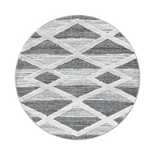 Tappeto rotondo grigio ø 80 cm Pisa - Ayyildiz Carpets