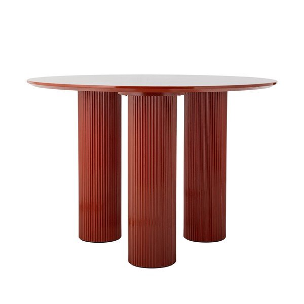 Tavolo da pranzo rotondo lucido ø 110 cm Della – Bloomingville-image-4