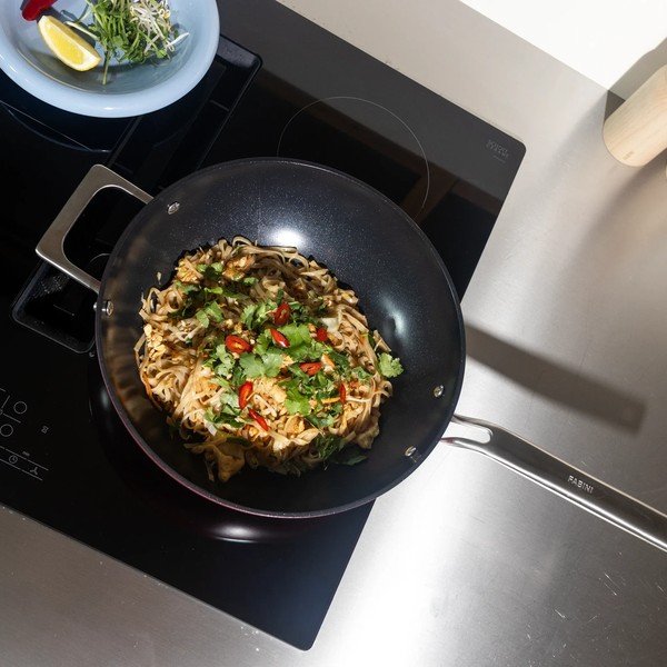 Padella wok con superficie in ceramica ø 28 cm Meda 4.0 – FABINI-image-1