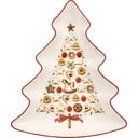 Ciotola da portata in porcellana rossa e bianca a forma di albero di Natale Villeroy & Boch Tree - Villeroy&Boch