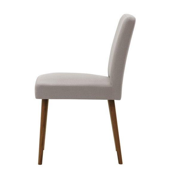 Sedia grigio-marrone con gambe in faggio marrone scuro Fragranza Fragnance - Ted Lapidus Maison-image-2