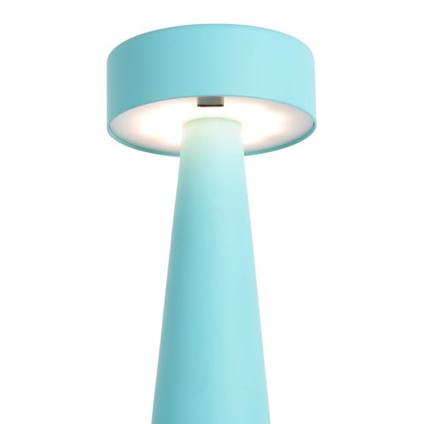 Lampada da tavolo LED turchese (altezza totale 16,5 cm) Mini LED Ring – Leitmotiv-image-2