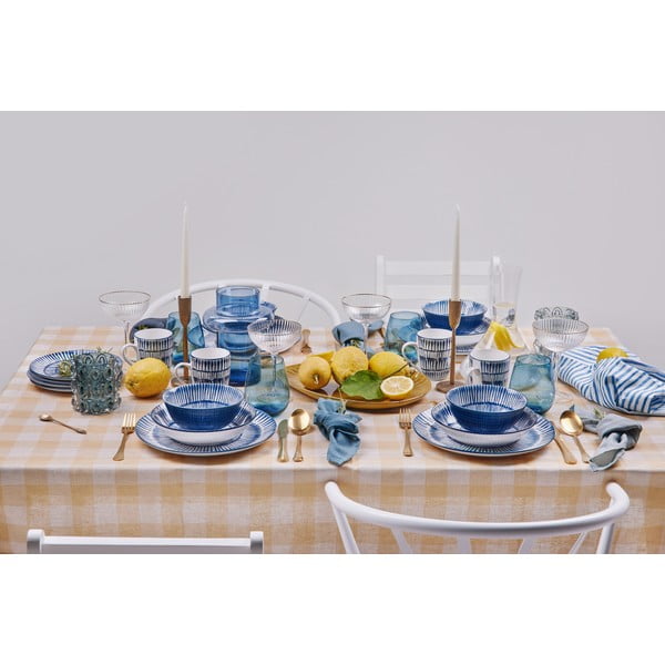 Set di piatti in porcellana da 20 pezzi Lagoona - Bonami Essentials-image-2