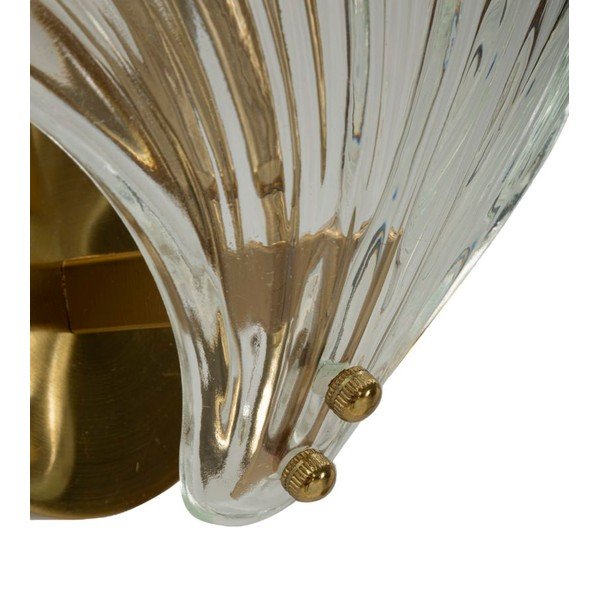 Lampada da parete dorata in vetro Da Muro Shell – Mauro Ferretti-image-3