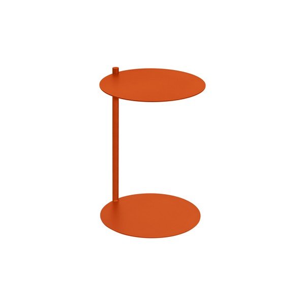 Tavolino rotondo in acciaio 41x40 cm Ande – noo.ma