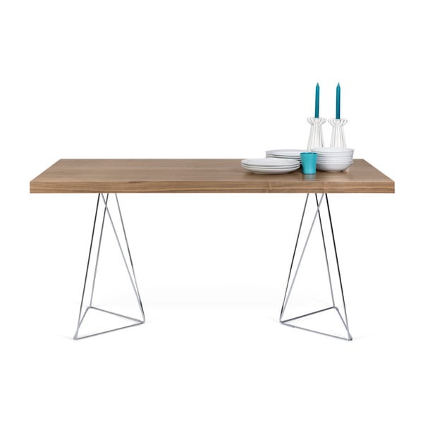 Tavolo marrone, lunghezza 160 cm Multi - TemaHome-image-3