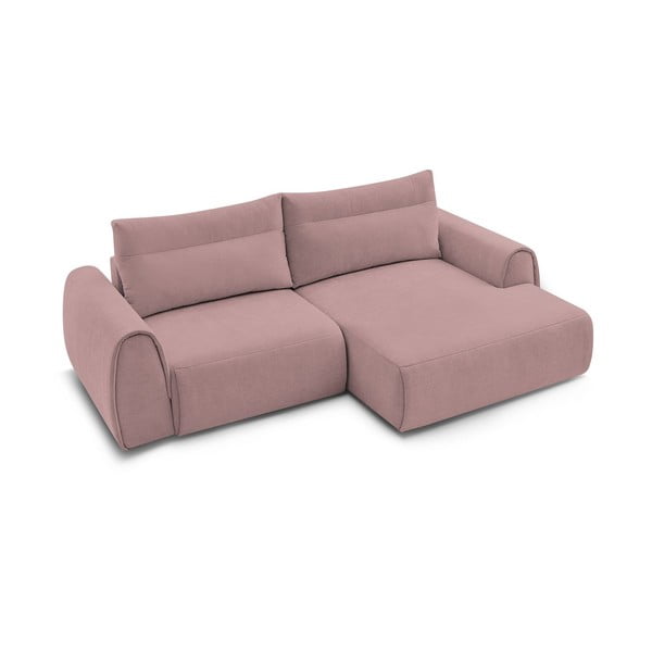Divano angolare in rosa chiaro Aden – Bobochic Paris-image-4