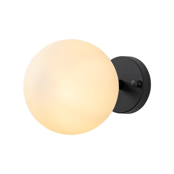 Lampada da parete bianca e nera ø 15 cm Atmaca - Opviq lights