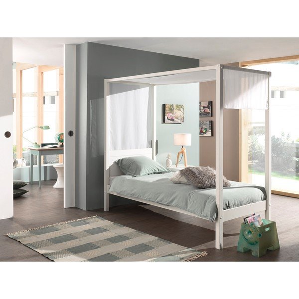 Baldacchino in cotone bianco - Vipack-image-1