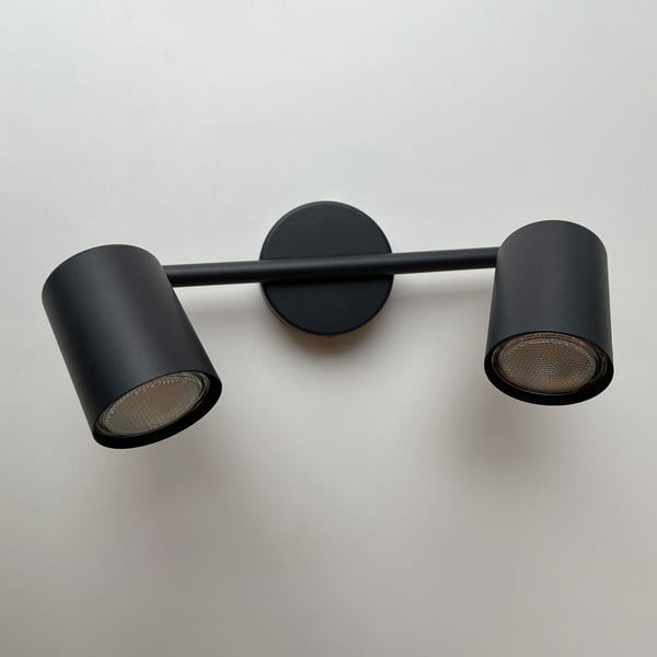 Faretto nero in metallo 8x30 cm Vano – Fischer & Honsel-image-3