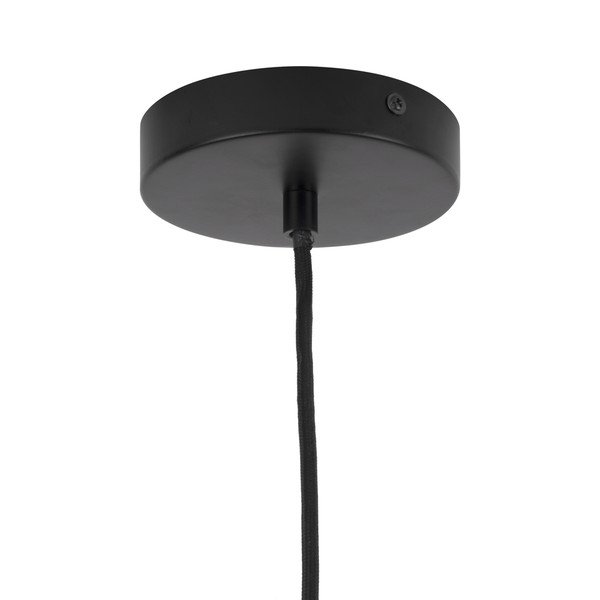 Lampada a sospensione Lucid in metallo nero, ø 35 cm - Leitmotiv-image-3