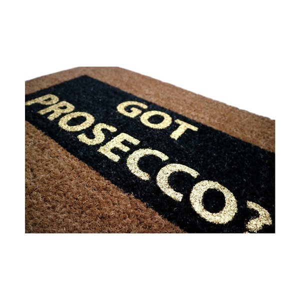 Tappeto in cocco naturale Got Prosecco Glitter, 40 x 60 cm - Artsy Doormats-image-2