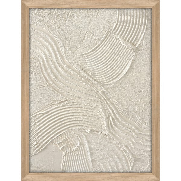 Quadro dipinto a mano 32,5x42,5 cm Sand shadows - Malerifabrikken