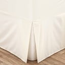 Coprirete per letto color crema in percalle 135x190 cm Easy Iron Percale – Catherine Lansfield