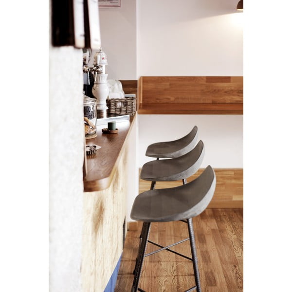 Sgabello da bar in cemento Hauteville - Lyon Béton-image-1