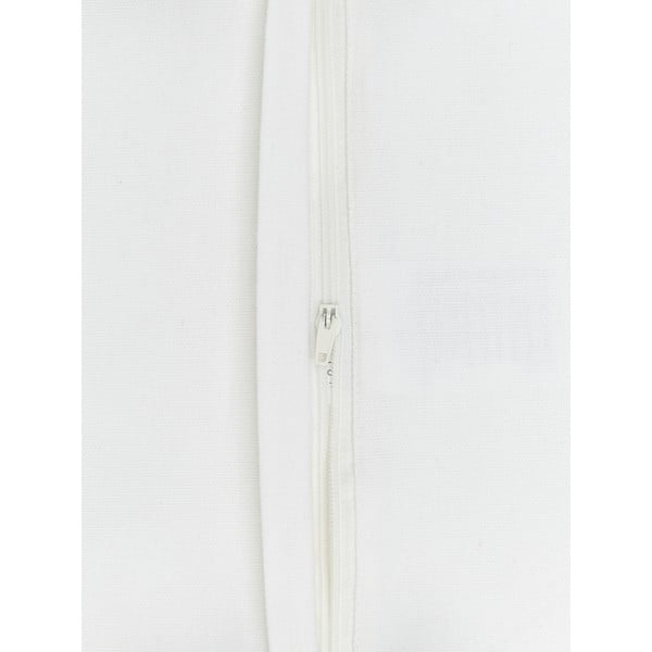Federa decorativa in cotone bianco, 40 x 40 cm Shylo - Westwing Collection-image-2