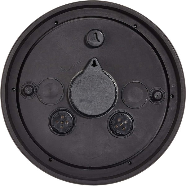 Orologio da parete per esterni con numeri romani e termometro - Esschert Design-image-1