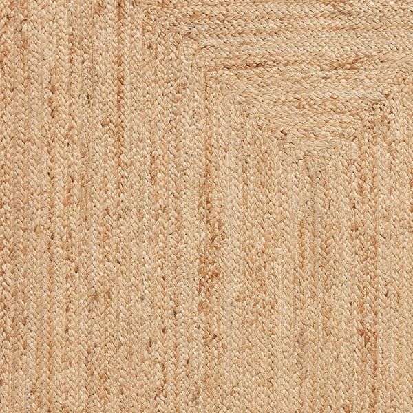 Tappeto di colore naturale in iuta 160x230 cm Savannah Jute – Think Rugs-image-4