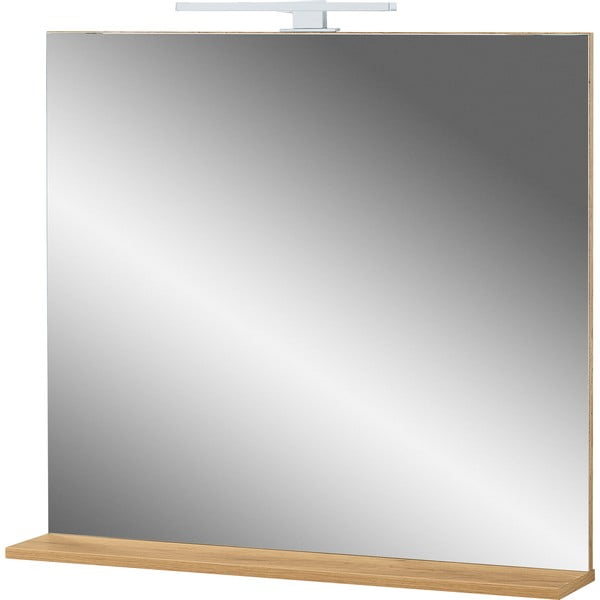 Specchio da parete con illuminazione/con ripiano  76x75 cm Menen – Germania-image-1