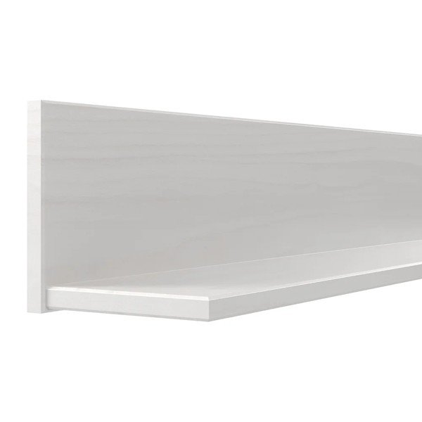 Mensola bianca in pino massiccio 100 cm Teramo – Støraa-image-3