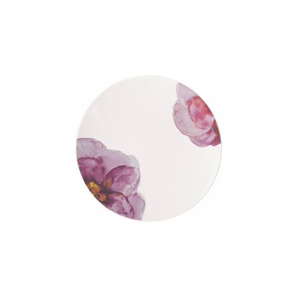 Piatto in porcellana bianca e rosa ø 31,8 cm Rose Garden - Villeroy&Boch