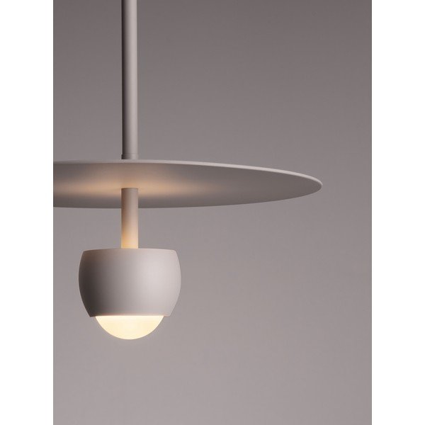 Lampadario LED beige in alluminio ø 30 cm Edem – Nova Luce-image-1