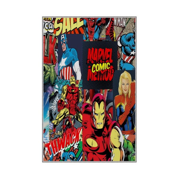 Tappeto antiscivolo per bambini Superheros, 180 x 280 cm - Conceptum Hypnose