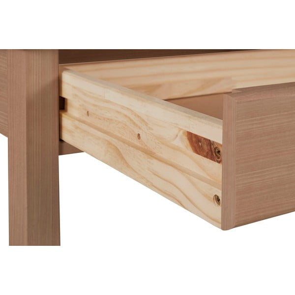 Tavolo da lavoro in legno di pino, lunghezza 140 cm Gava - Støraa-image-3