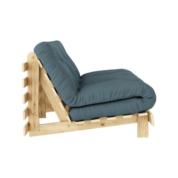 Divano color petrolio allungabile 160 cm Roots – Karup Design-image-4
