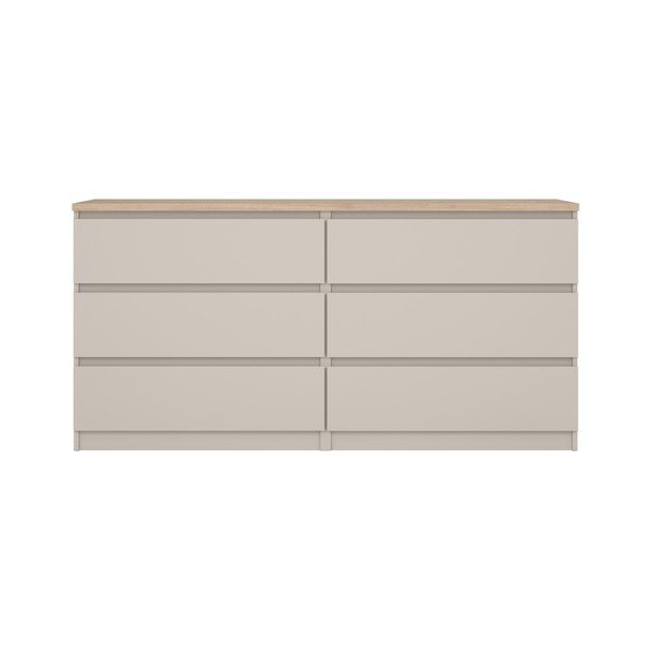 Credenza color crema 154x76x50 cm Naia – Tvilum-image-3