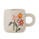 Tazza per bambini color crema in gres 110 ml Millie – Bloomingville Mini