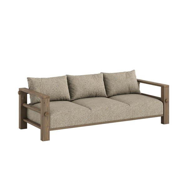 Divano grigio 225 cm Bare – Karup