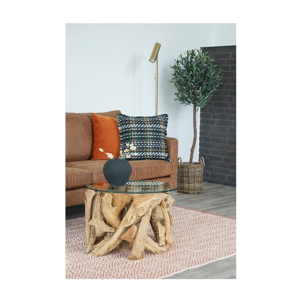 Divano in similpelle marrone 196 cm Malaga - House Nordic-image-4