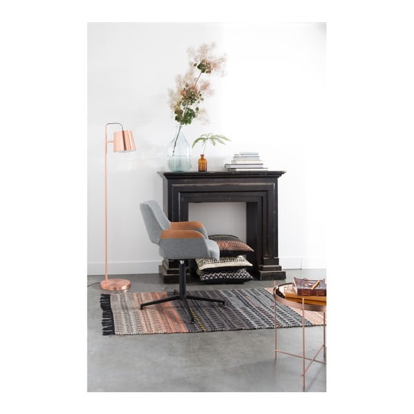 Lampada da terra Buckle Head in rame - Zuiver-image-4