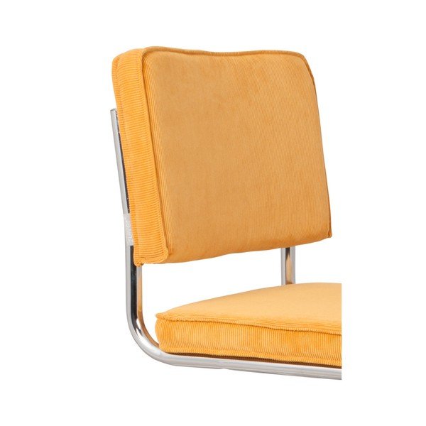 Set di 2 sedie gialle Ridge Rib - Zuiver-image-3