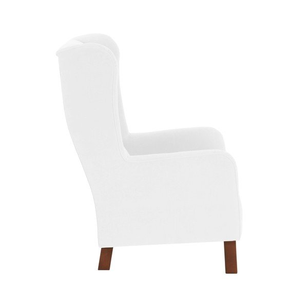 Poltrona crema Bruno Velor - Max Winzer-image-1