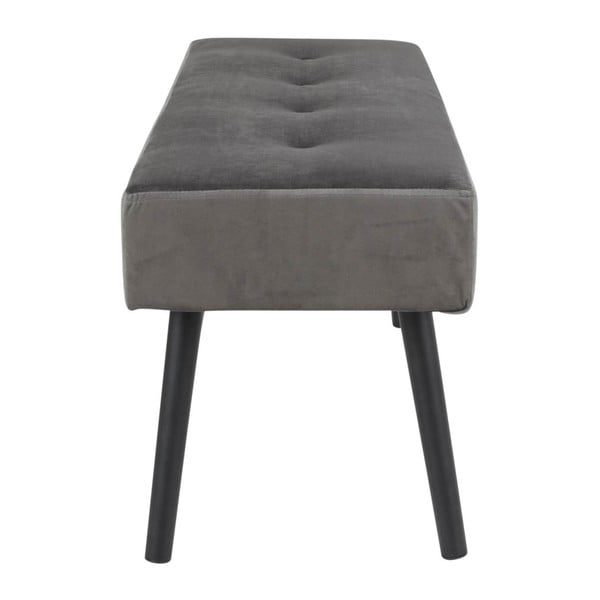 Panchina in velluto grigio Skiby - Bonami Essentials-image-3