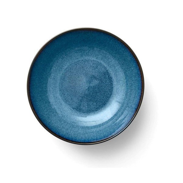 Ciotolina da portata nera/blu in gres 1,8 l Gastro Dark Blue/Black – Bitz-image-1