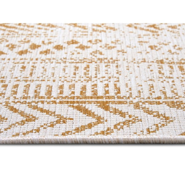 Tappeto per esterni ocra-giallo-bianco 120x170 cm Biri - NORTHRUGS-image-3