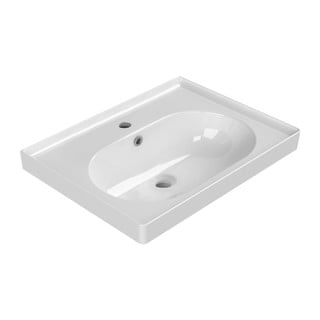Lavabo bianco in ceramica 60x45 cm Brand – Sapho