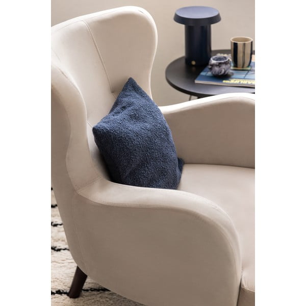 Poltrona in velluto viola Noemye - Bonami Essentials-image-1