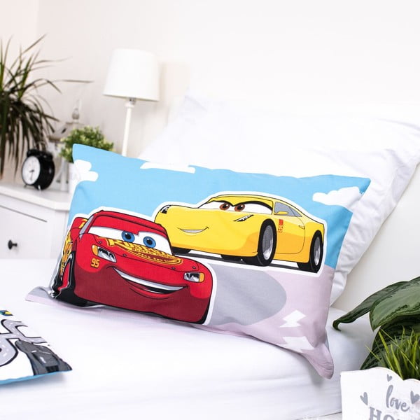 Biancheria da letto per bambini in cotone per culla 100x135 cm Cars – Jerry Fabrics-image-4
